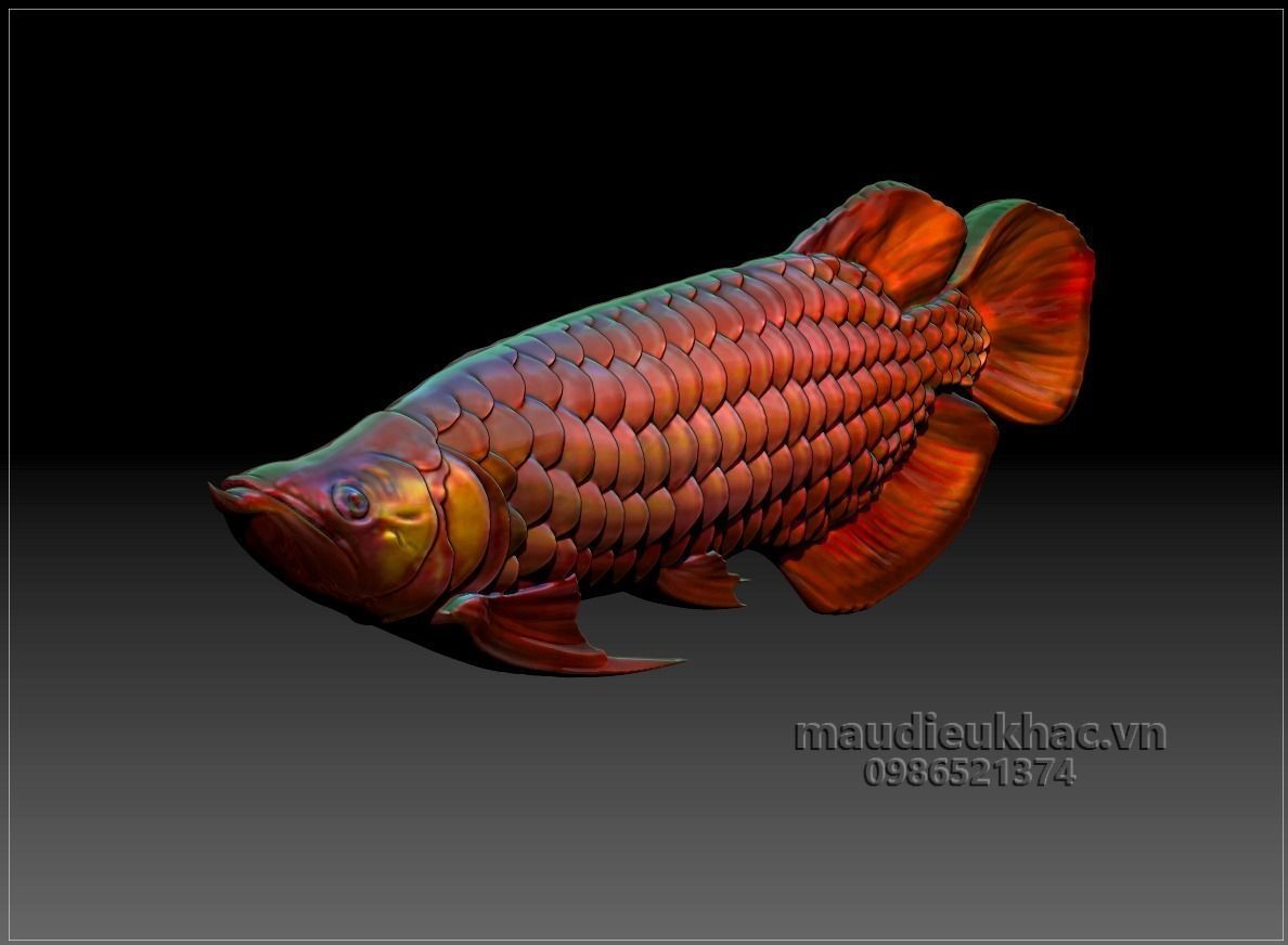 Dragon Fish Free 3D print model_4