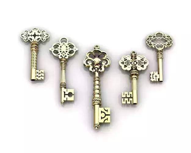 Key Pendant Set 3D print model