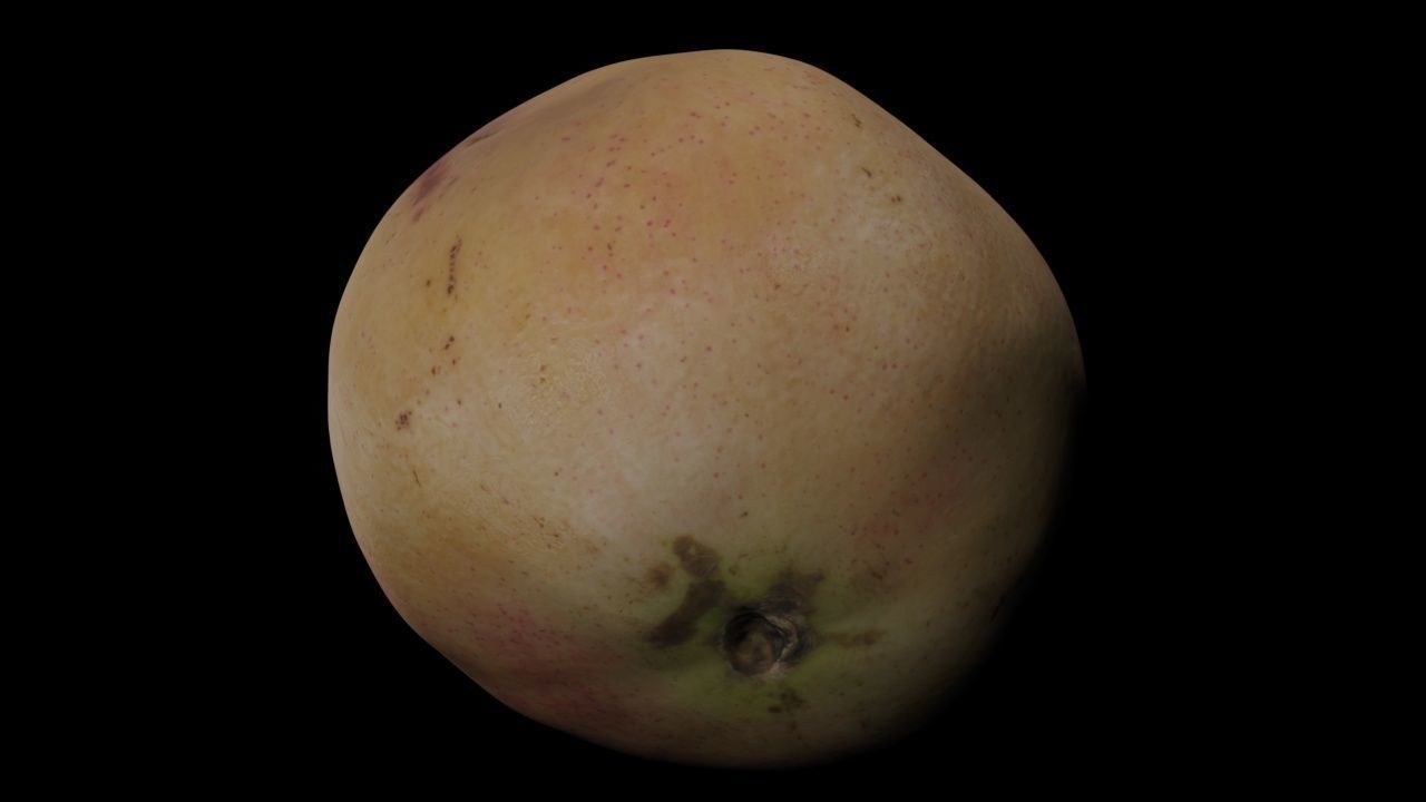 Pomegranate PBR Low-poly 3D model_9