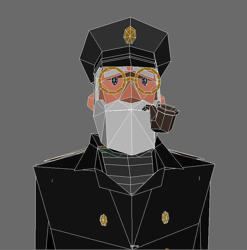 Battleship Petropavlovsk 1899 3D model_12