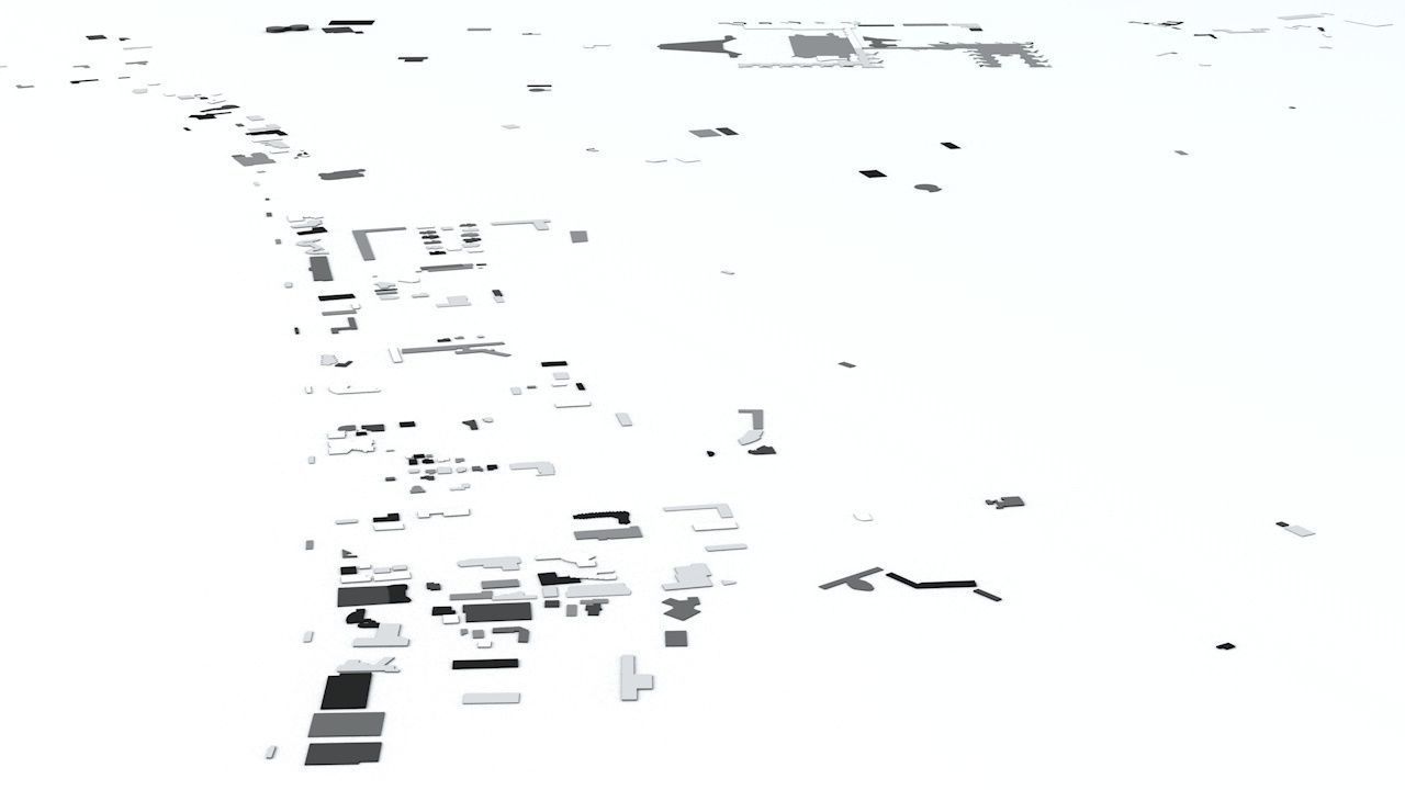 Palma De Mallorca Streets and Buildings 3D model_4