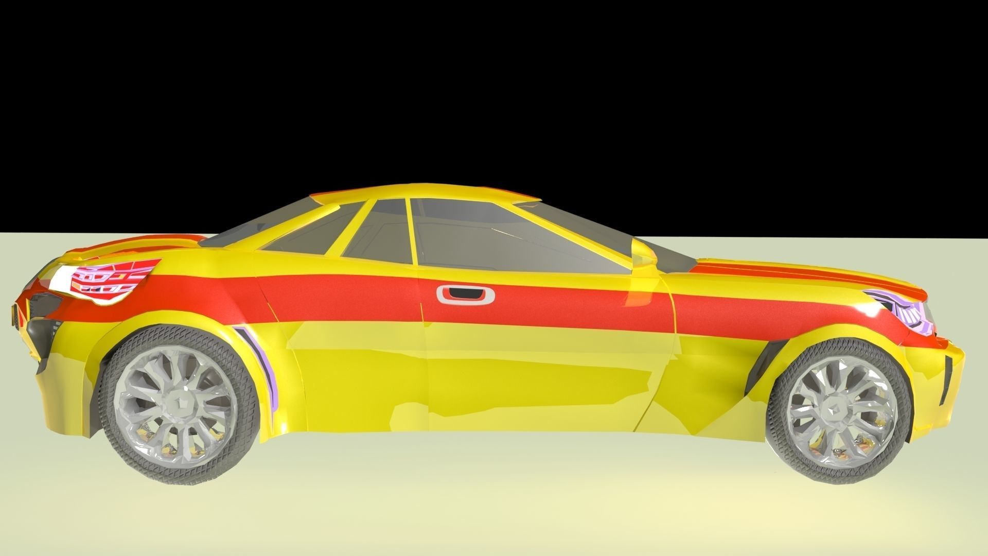 Mercedes AMG prototype 3D model_3