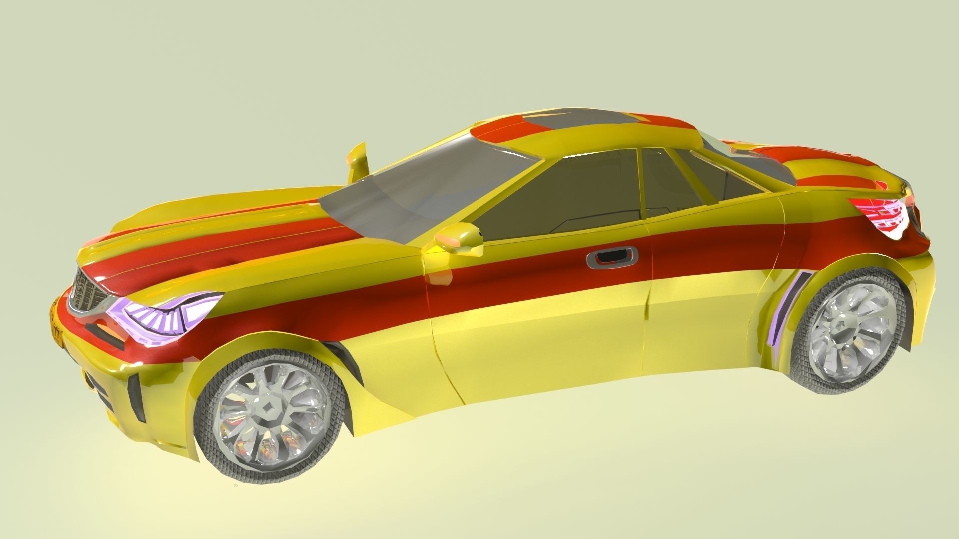 Mercedes AMG prototype 3D model_1