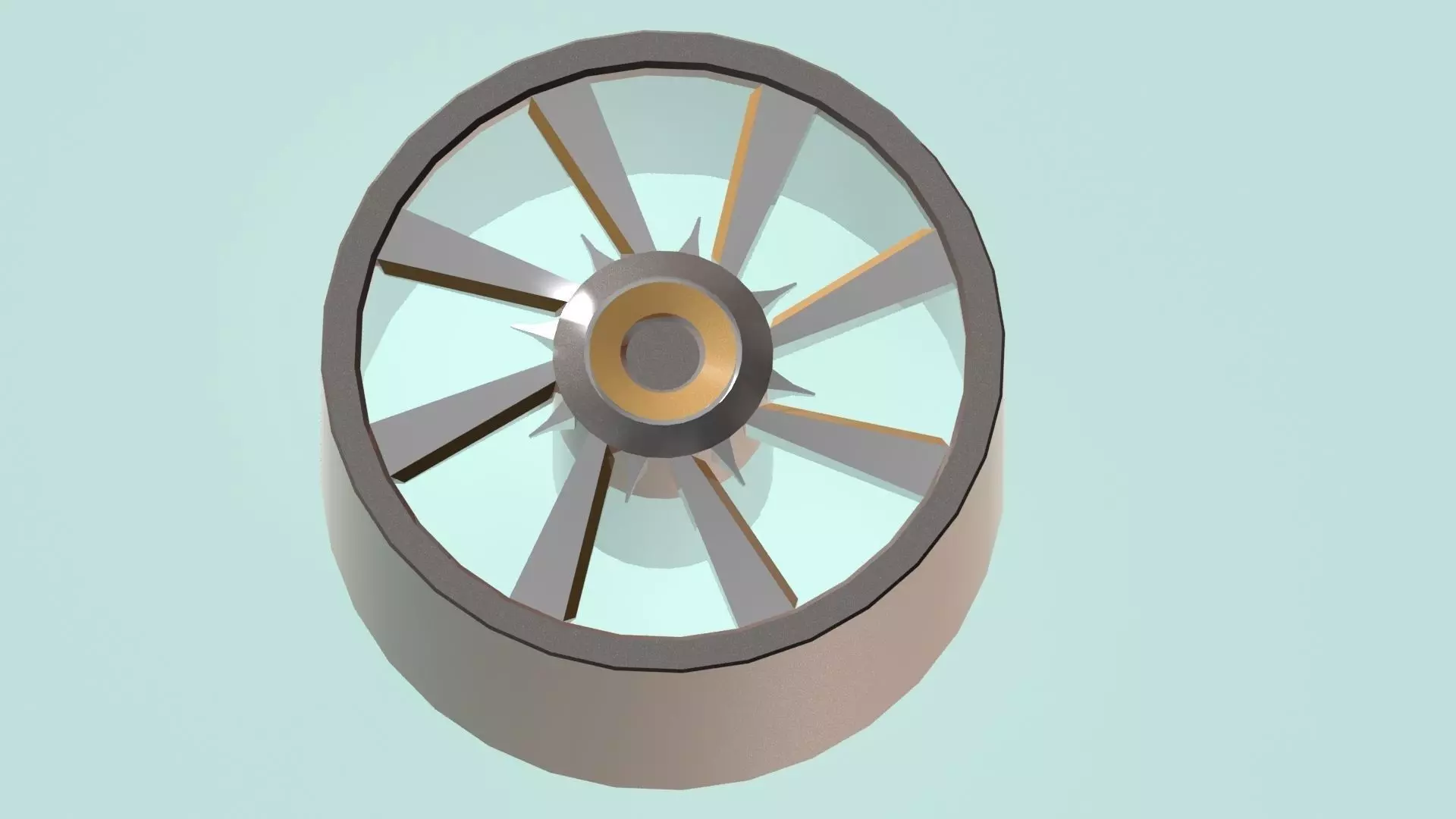 Alu rim 3D model_0