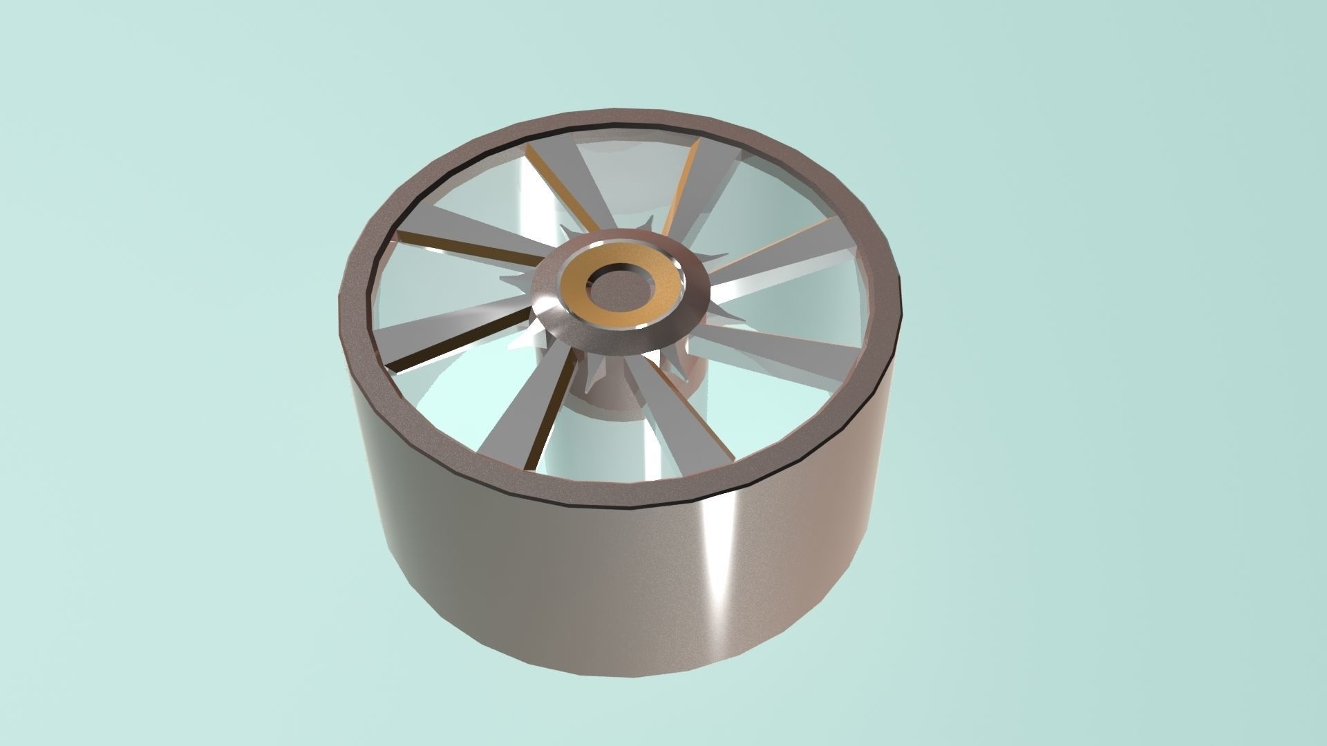 Alu rim 3D model_2