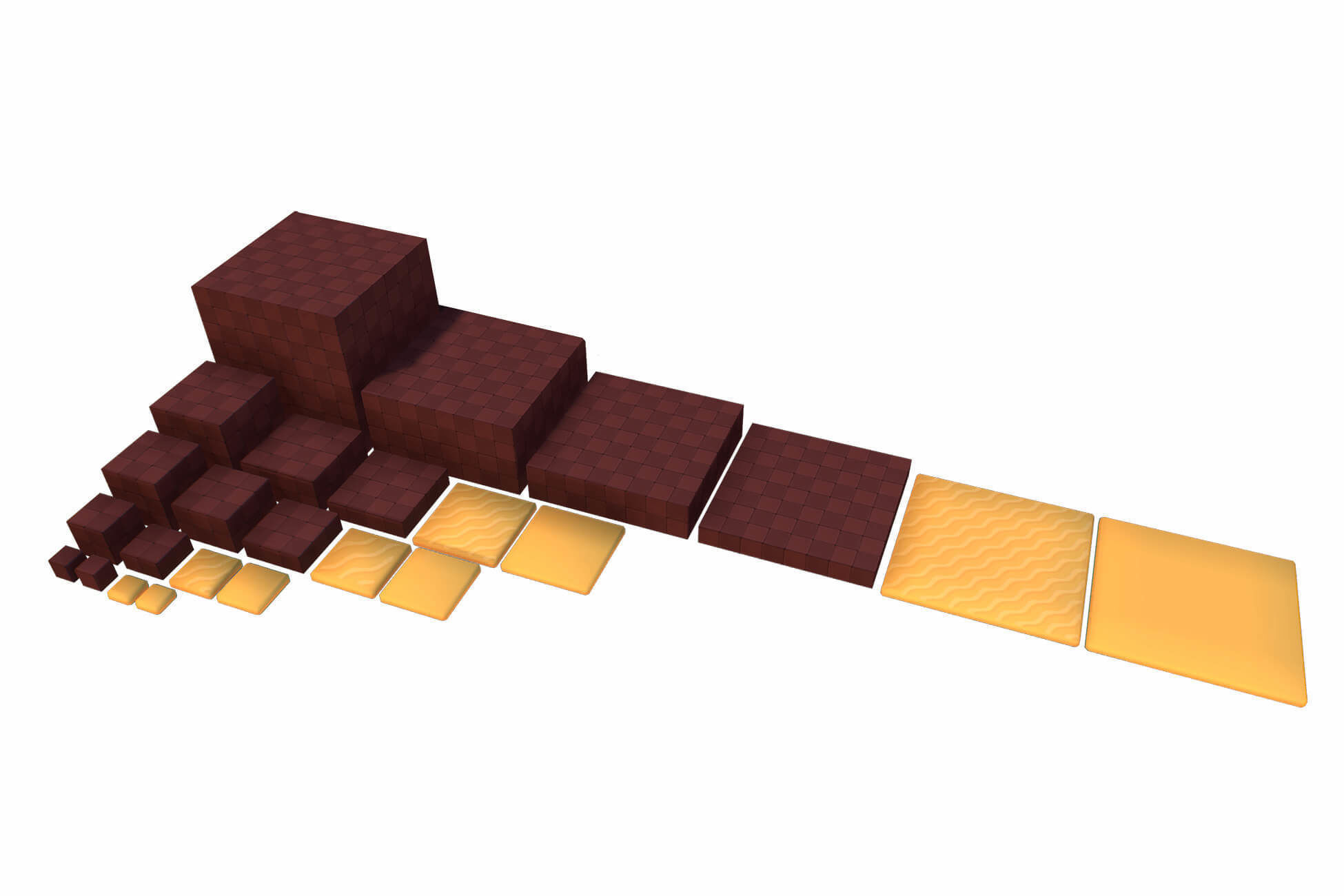Dessert Temple - Proto Series Low-poly 3D model_26