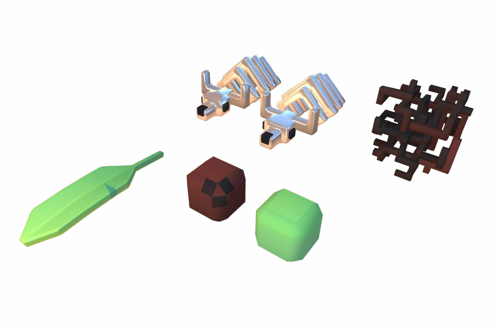 Dessert Temple - Proto Series Low-poly 3D model_18