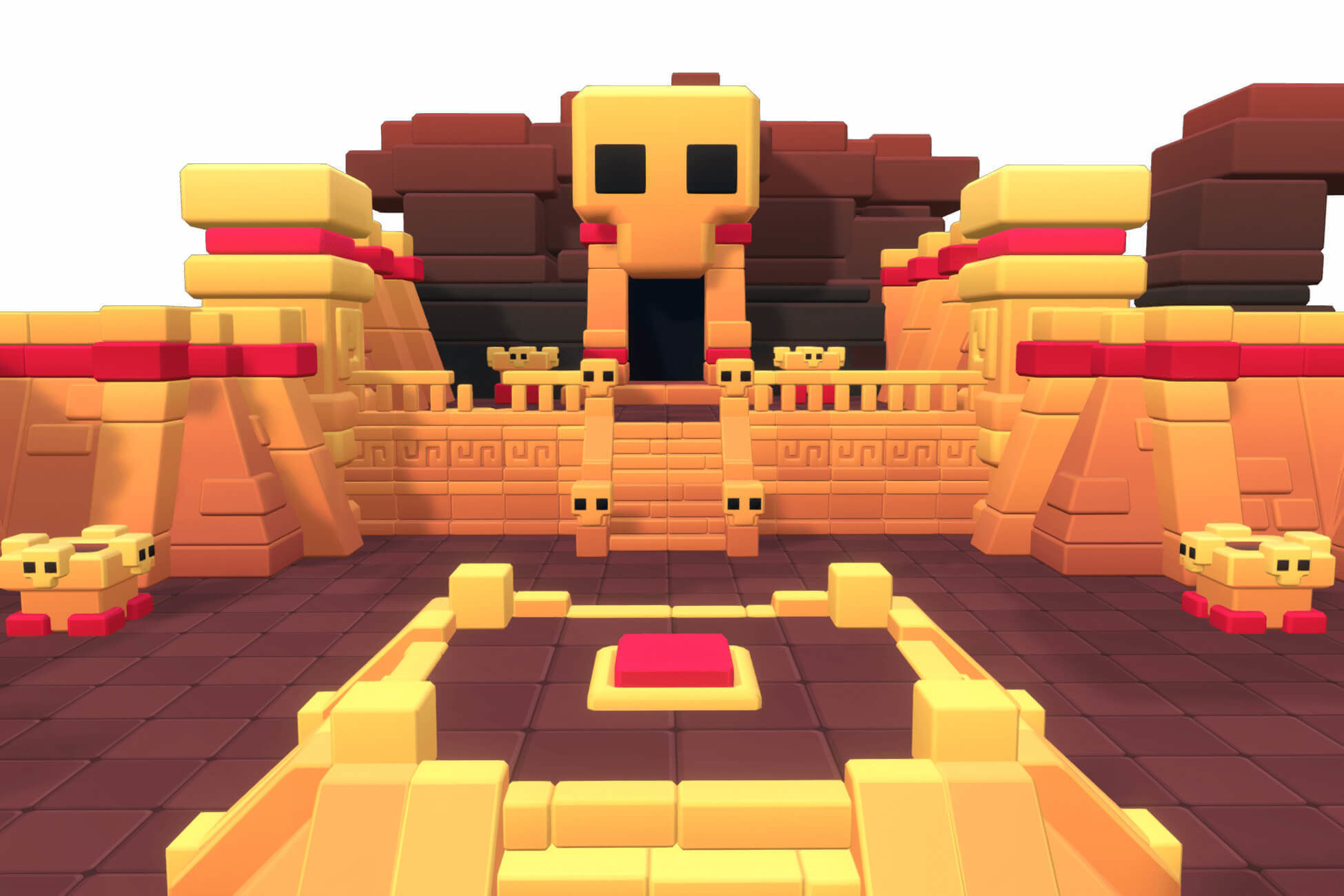 Dessert Temple - Proto Series Low-poly 3D model_5