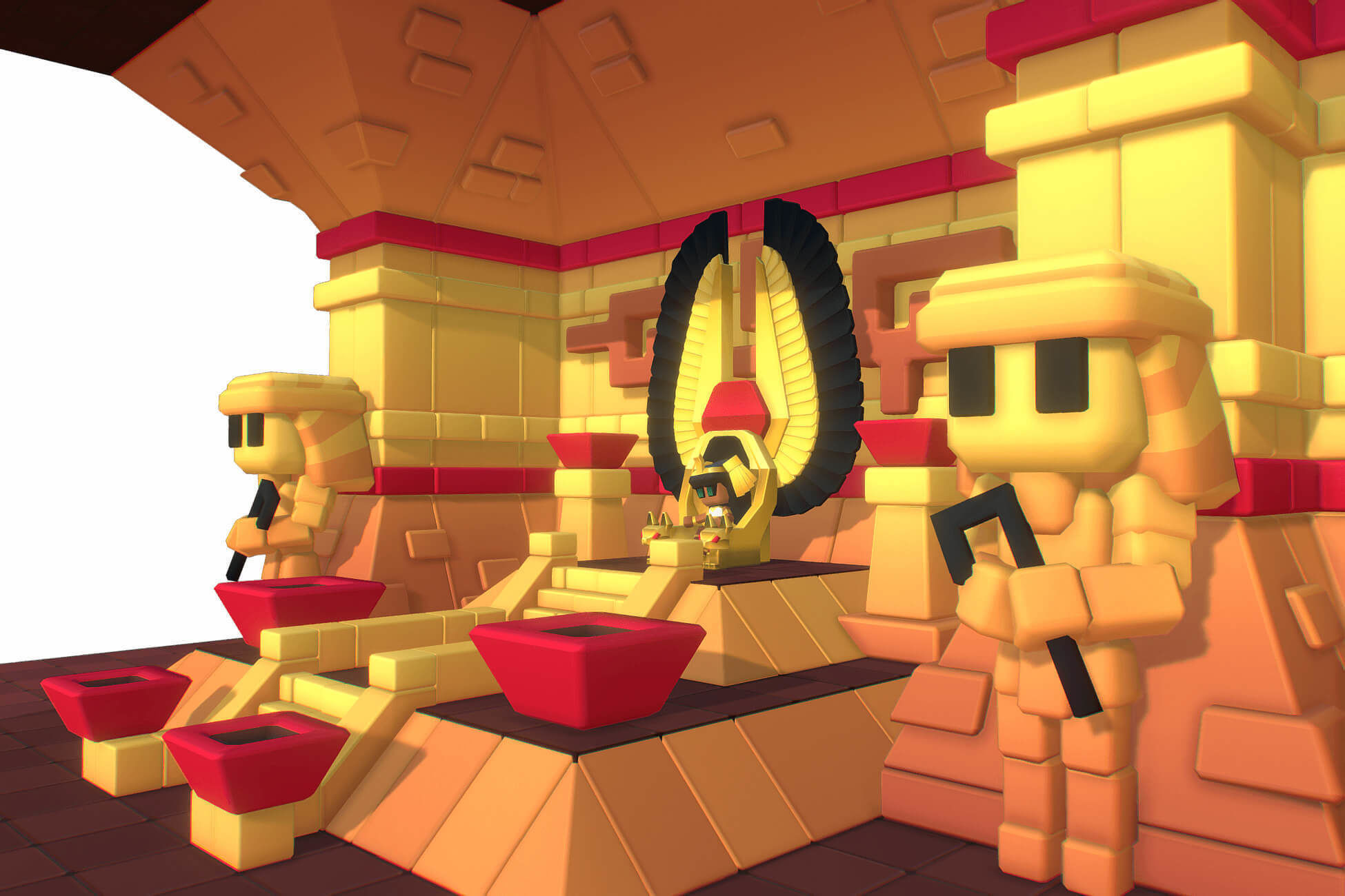 Dessert Temple - Proto Series Low-poly 3D model_16