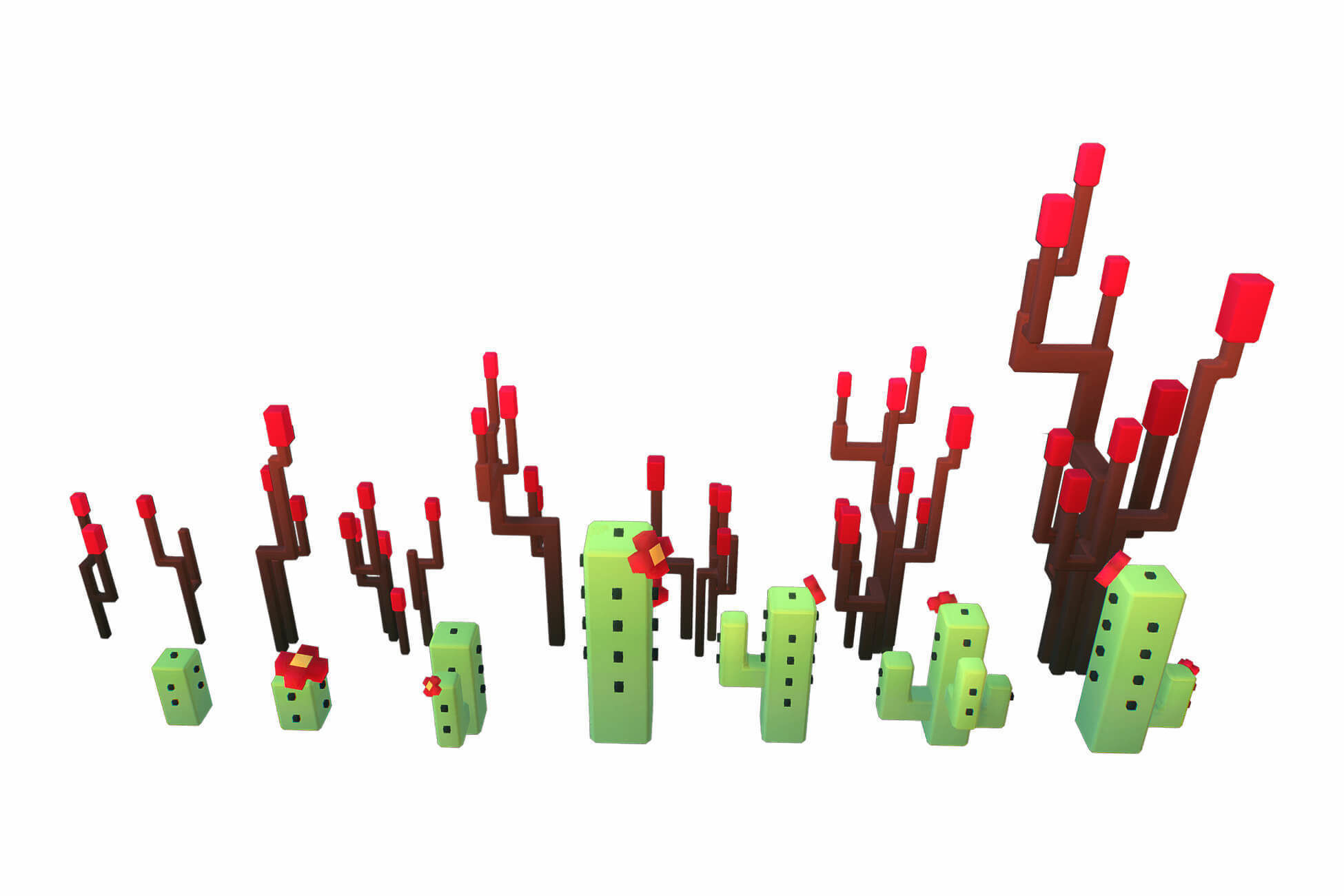 Dessert Temple - Proto Series Low-poly 3D model_19