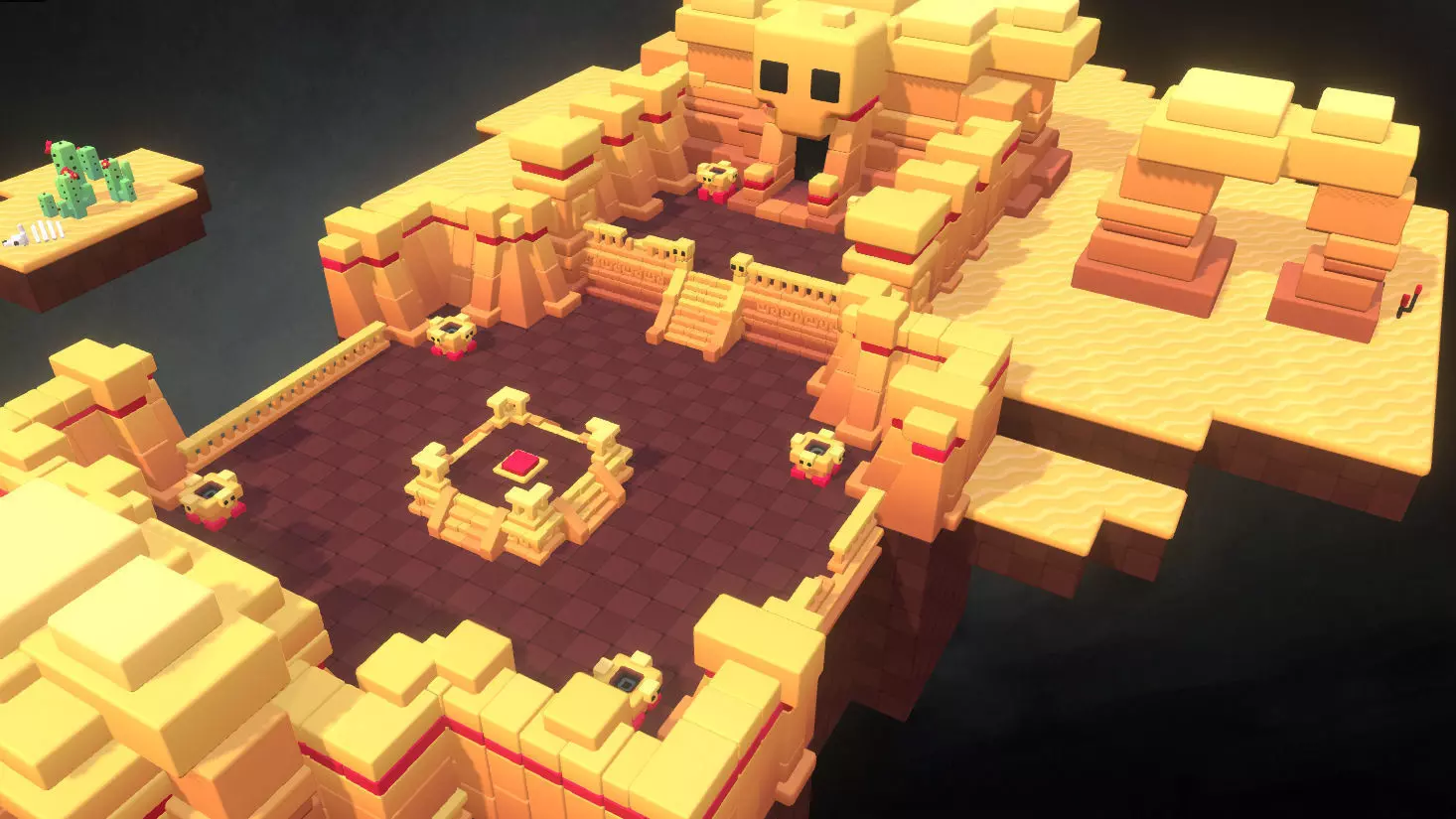 Dessert Temple - Proto Series Low-poly 3D model_0