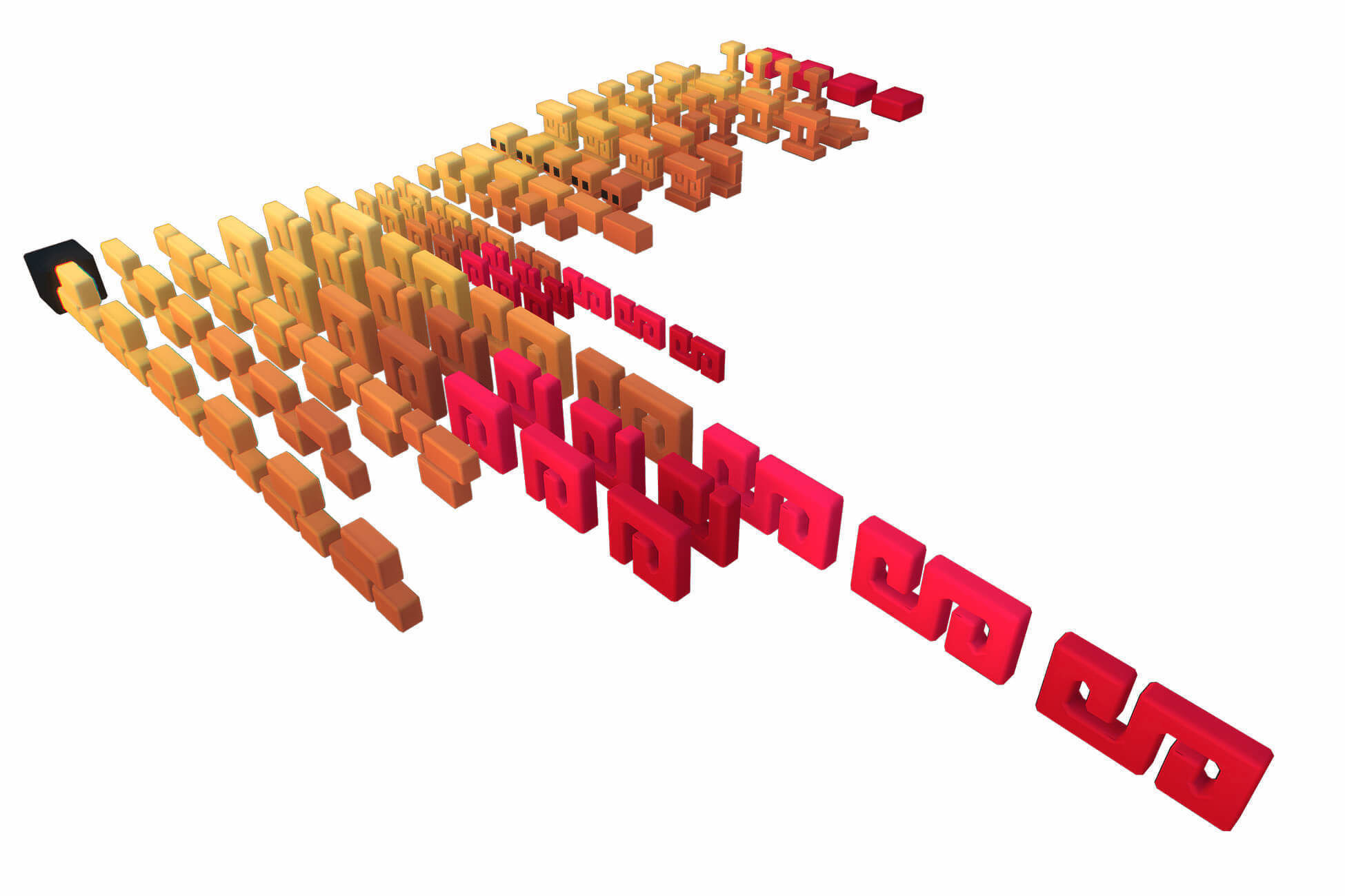 Dessert Temple - Proto Series Low-poly 3D model_25