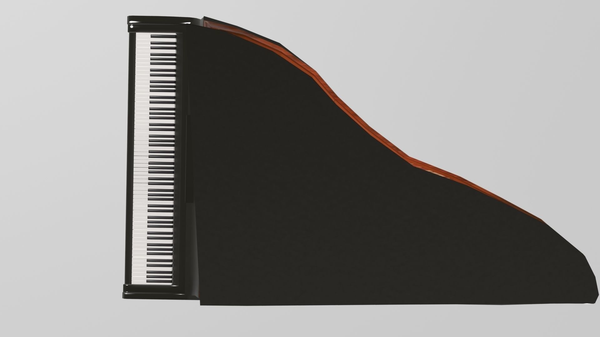 Steinway Piano model 3D model_2