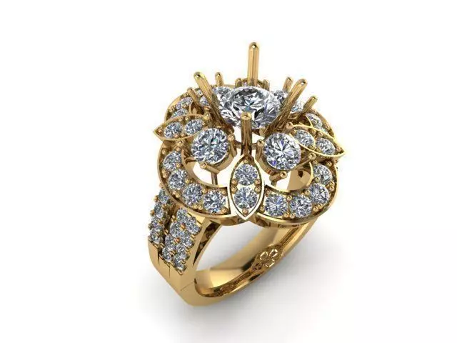 Ring T00241 3D print model_0