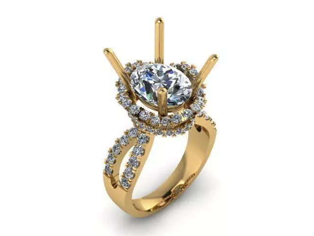 Ring T00242 3D print model_0