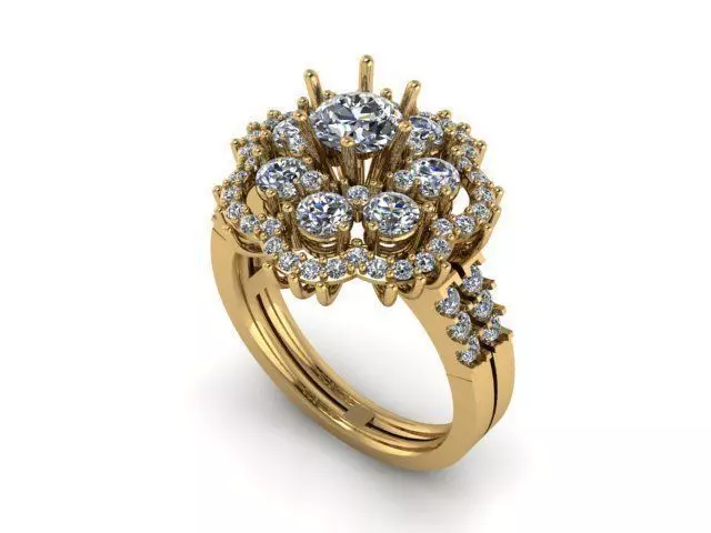 Ring T00243 3D print model_0