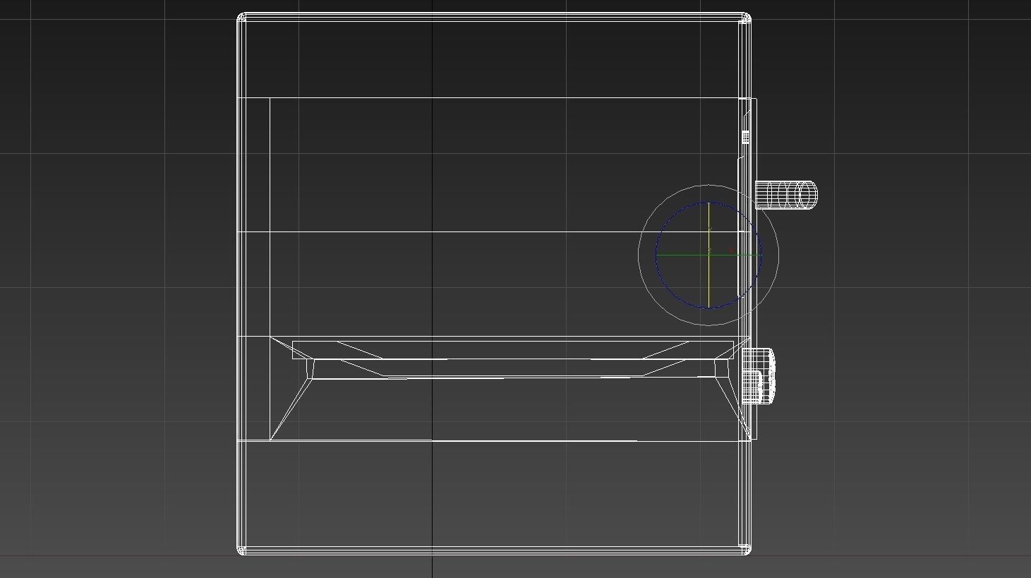 Microvawe 3D concept model Low-poly 3D model_9