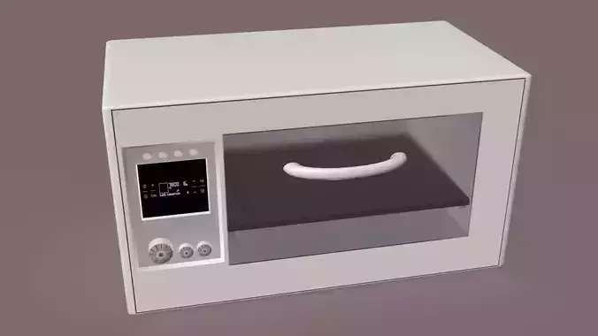 Microvawe 3D concept model