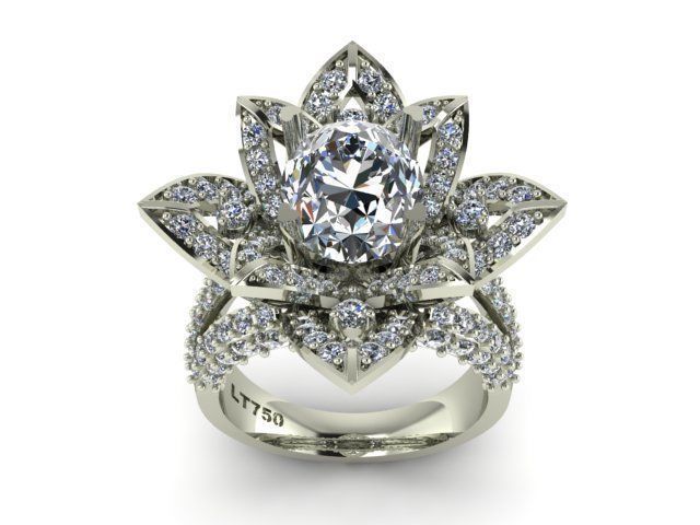 Ring T00244 3D print model_1