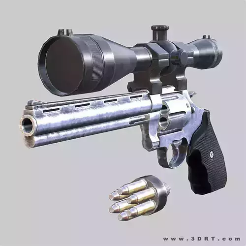 3DRT - Modern firearms HD - Magnum 44