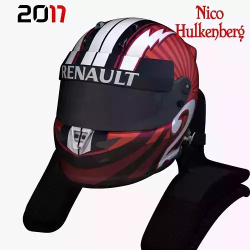 Hulkenberg helmet 2017