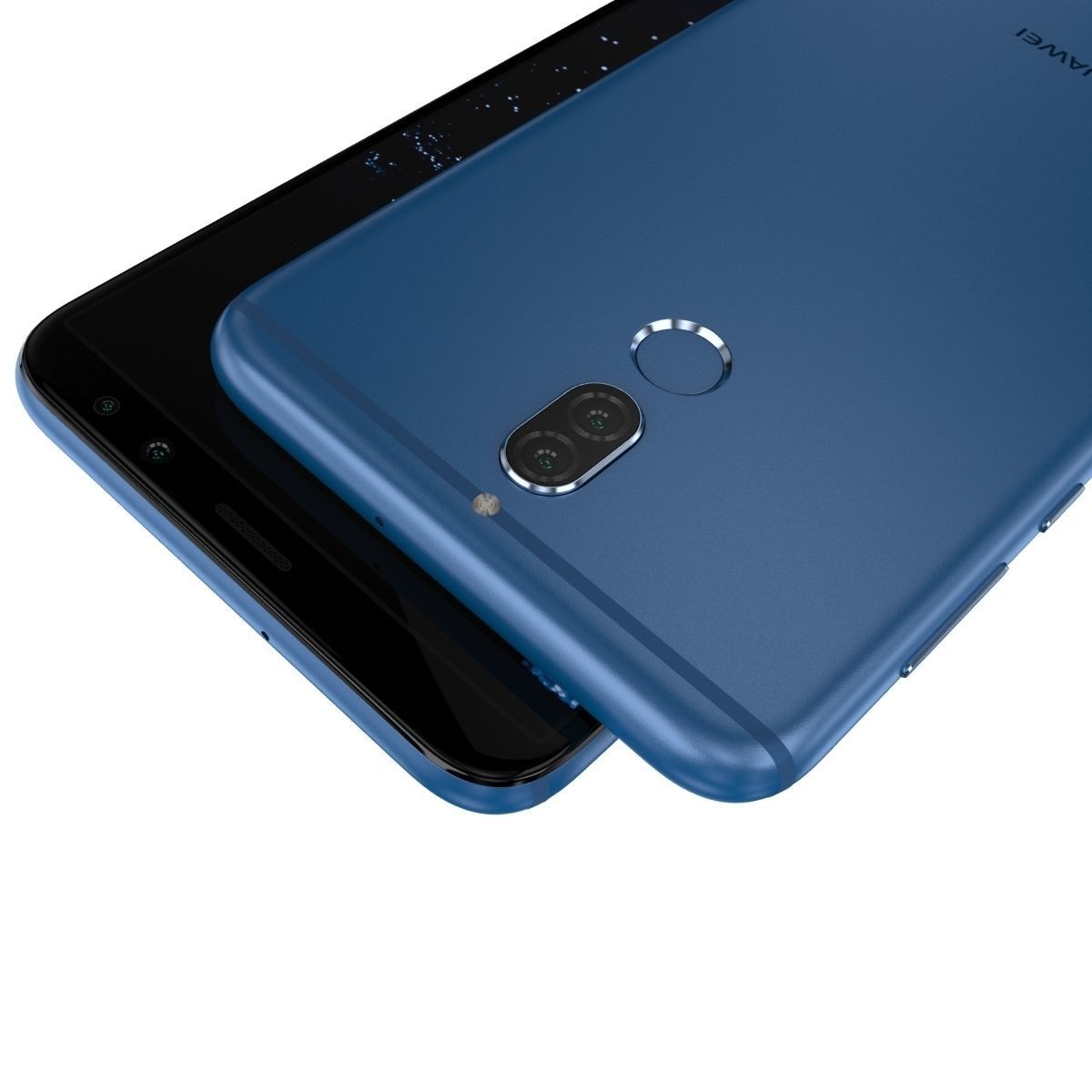 Huawei Mate 10 Lite Blue 3D model_2