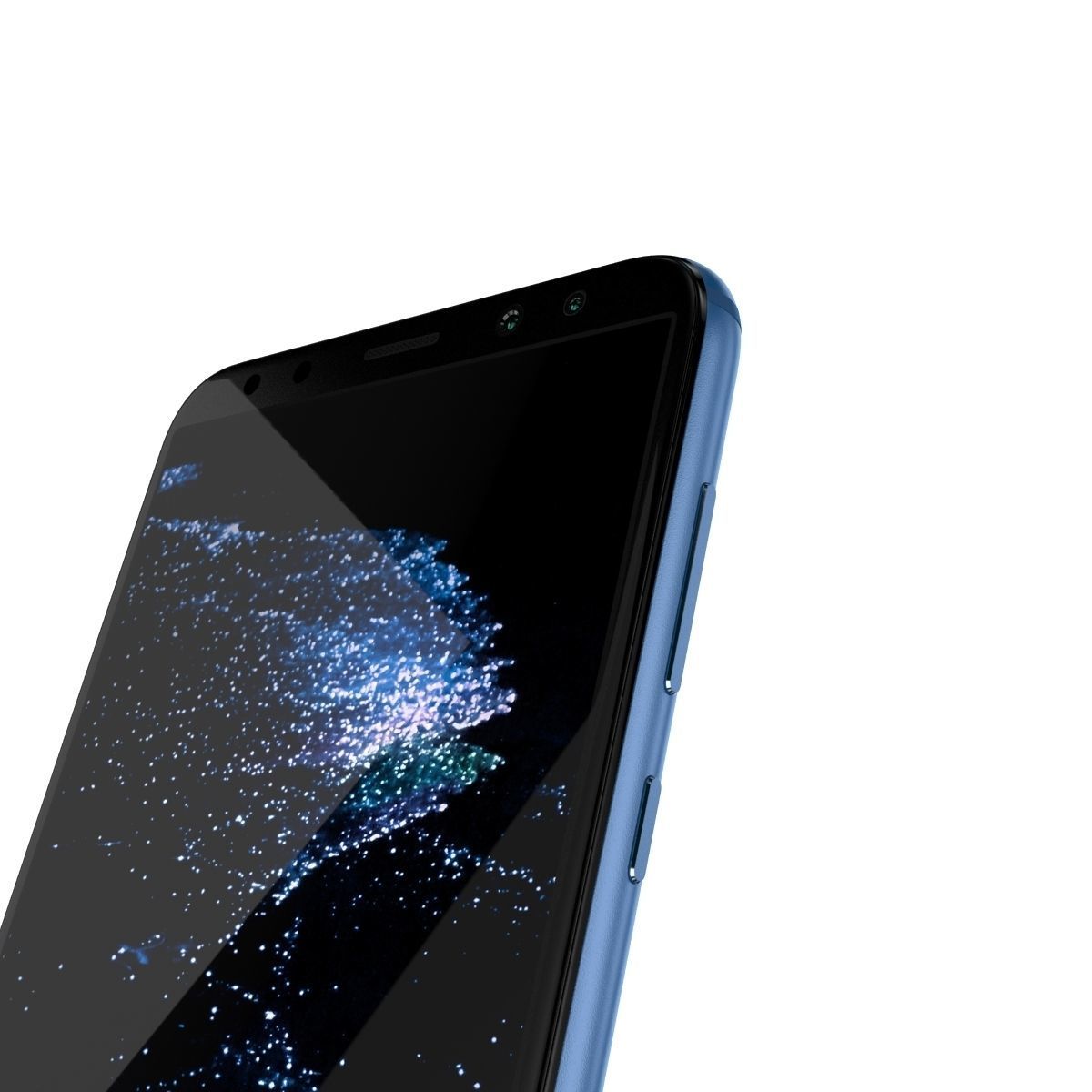 Huawei Mate 10 Lite Blue 3D model_13