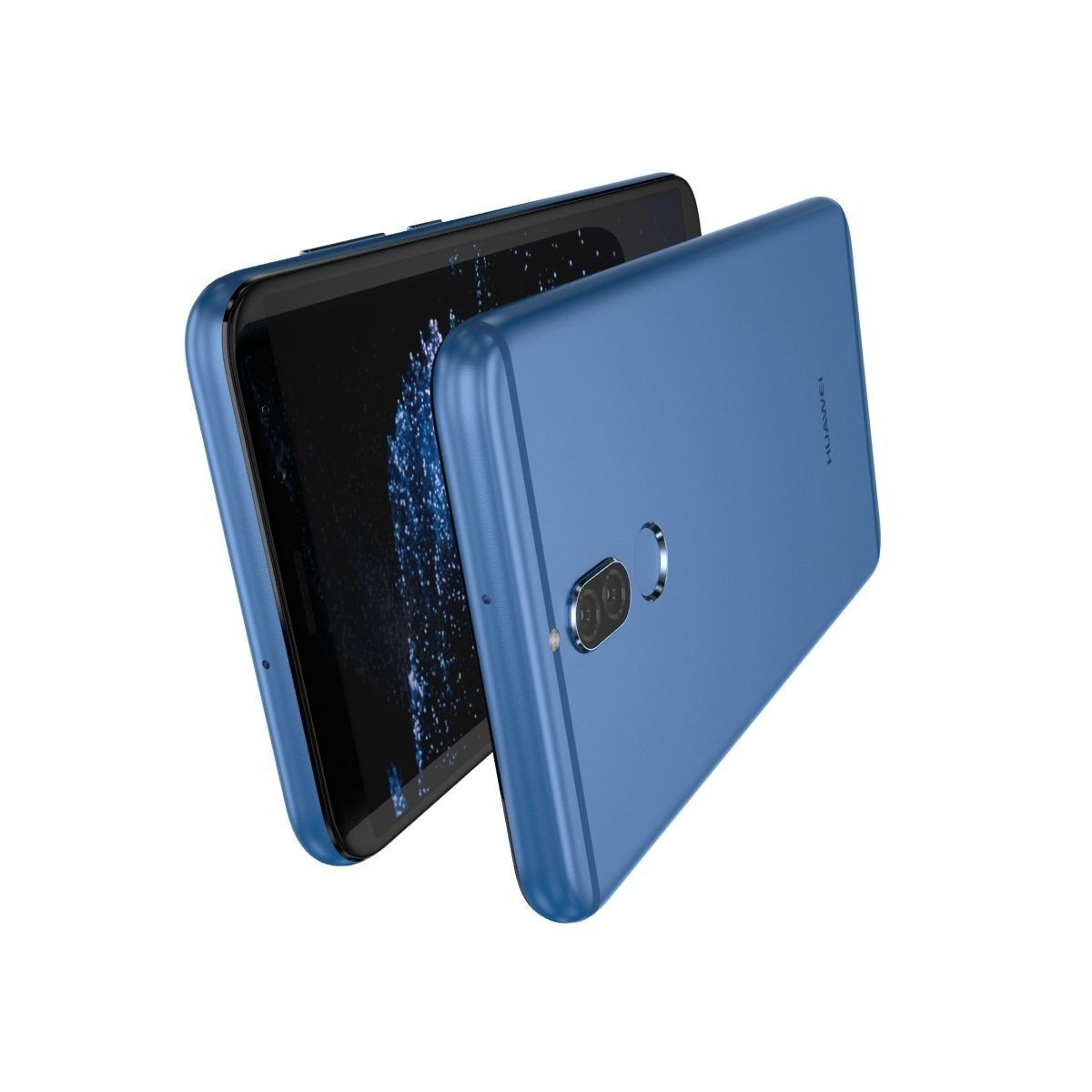 Huawei Mate 10 Lite Blue 3D model_8