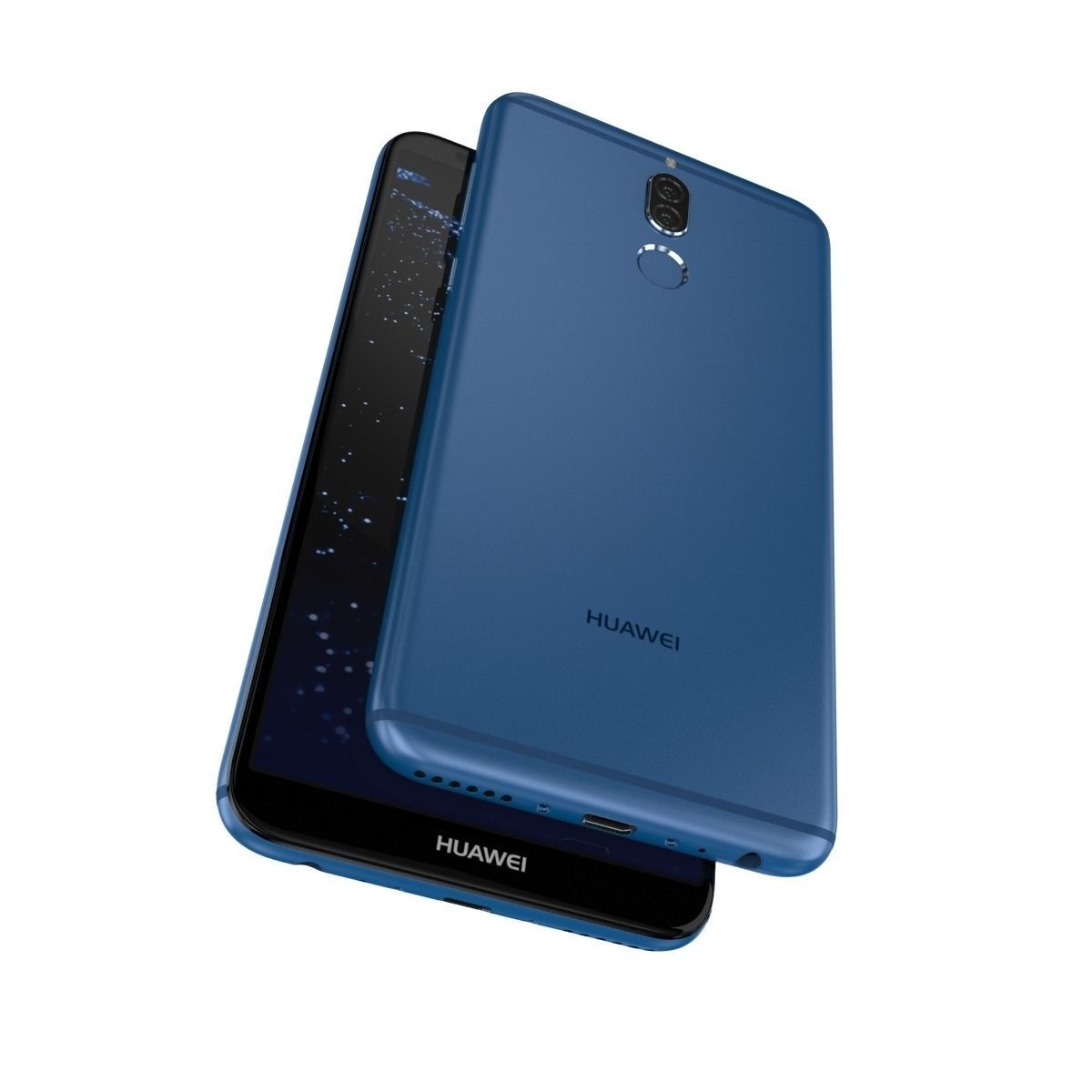 Huawei Mate 10 Lite Blue 3D model_3