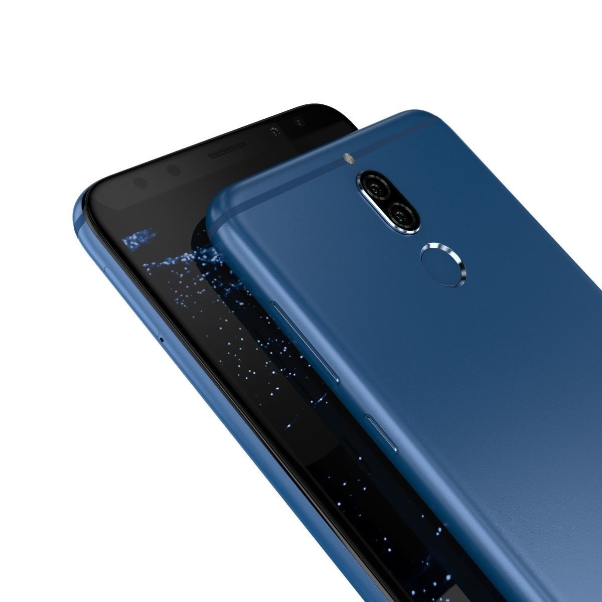 Huawei Mate 10 Lite Blue 3D model_11