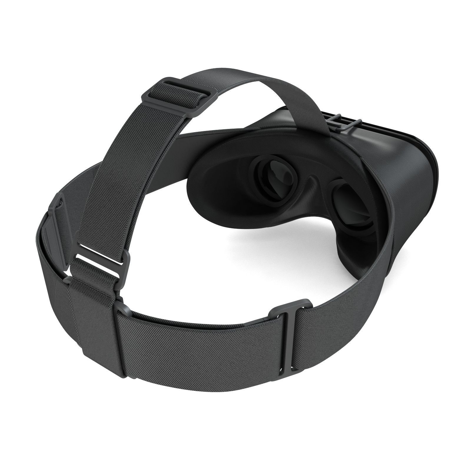 New Google Daydream View VR 2017 Headset 3D model_3