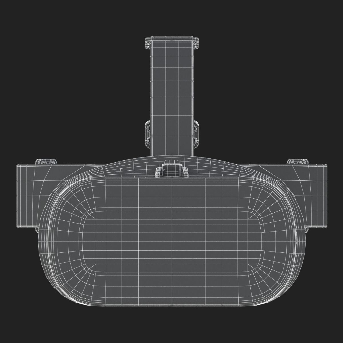 New Google Daydream View VR 2017 Headset 3D model_16