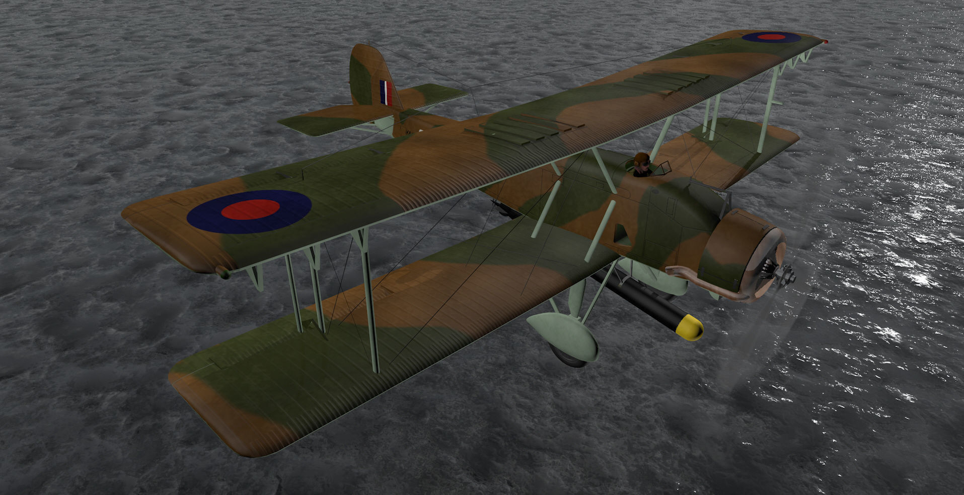 Vickers Wildebeest Mk-4 3D model_8