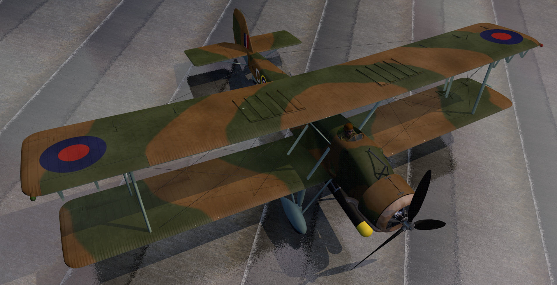 Vickers Wildebeest Mk-4 3D model_6