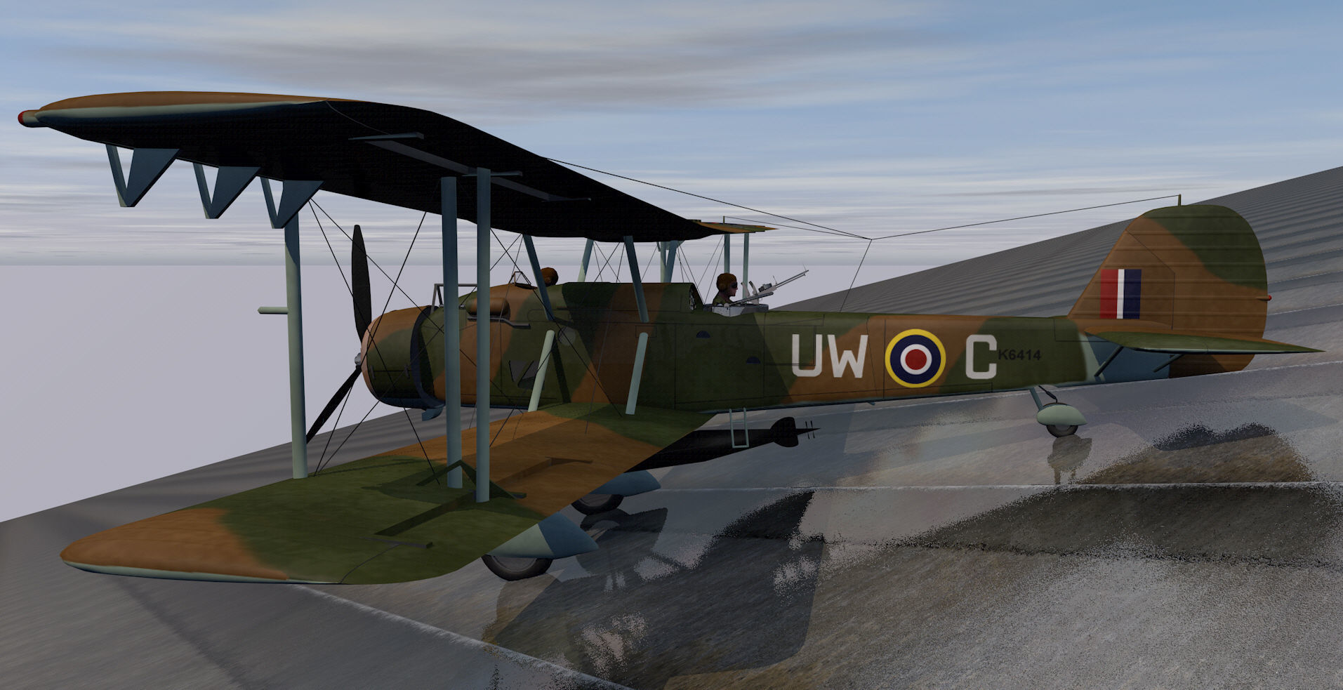 Vickers Wildebeest Mk-4 3D model_2