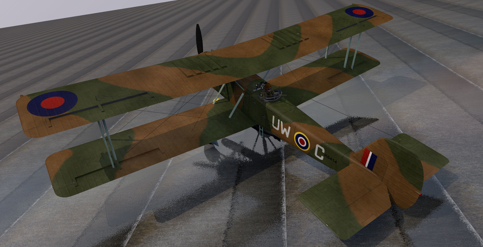 Vickers Wildebeest Mk-4 3D model_1