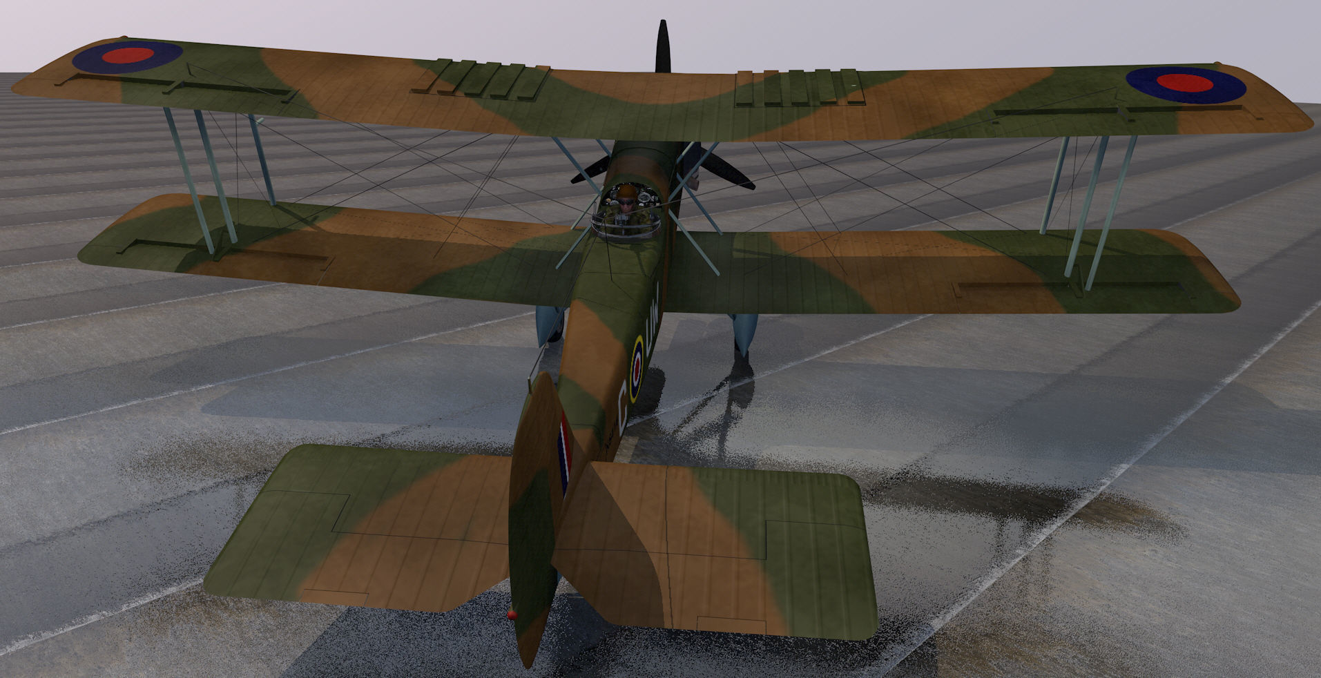 Vickers Wildebeest Mk-4 3D model_5