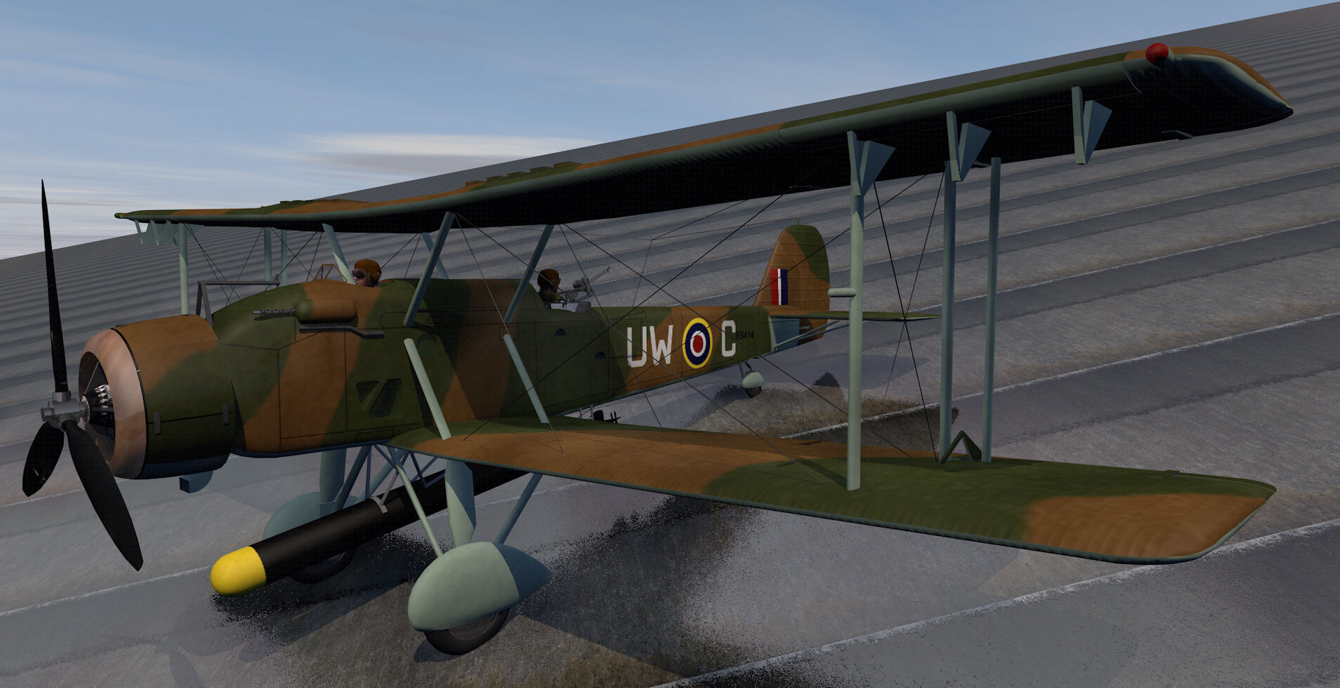 Vickers Wildebeest Mk-4 3D model_3