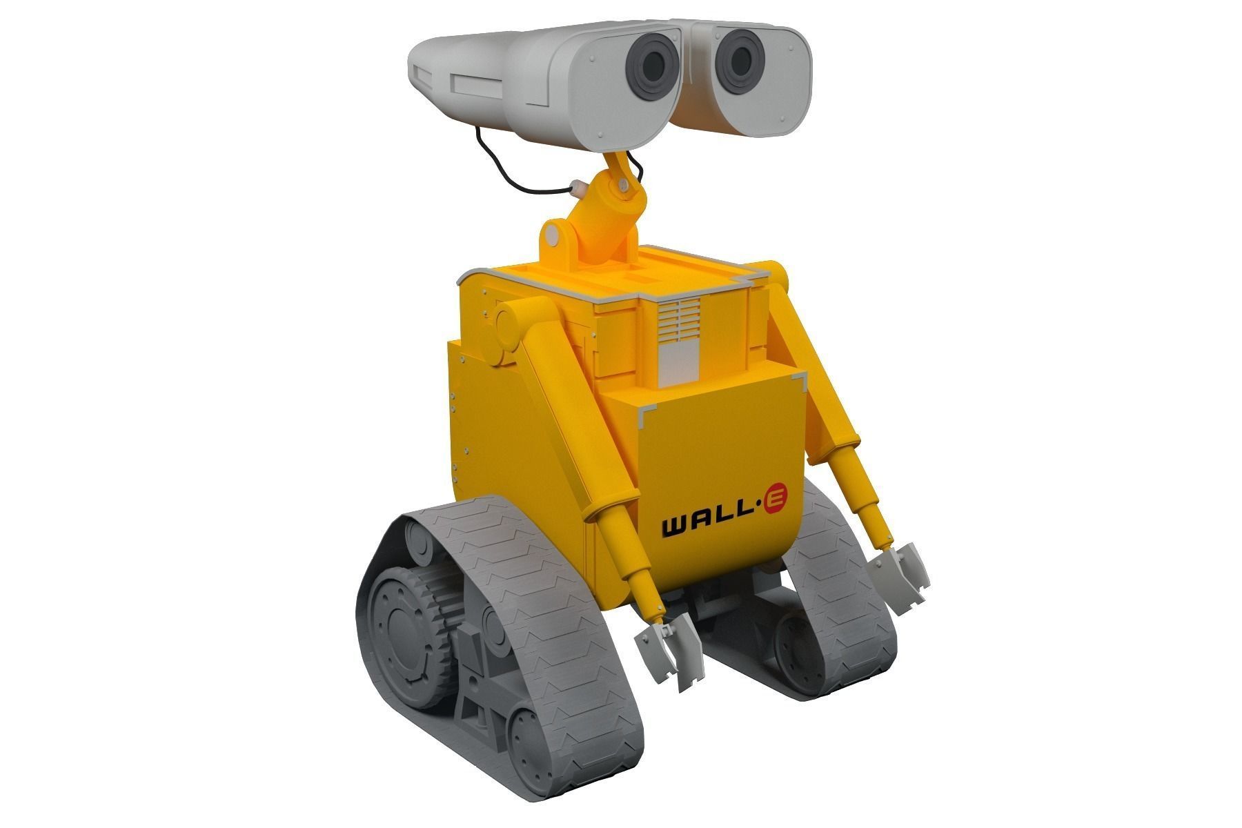 Robot Wall-e - old and new version 3D model_10