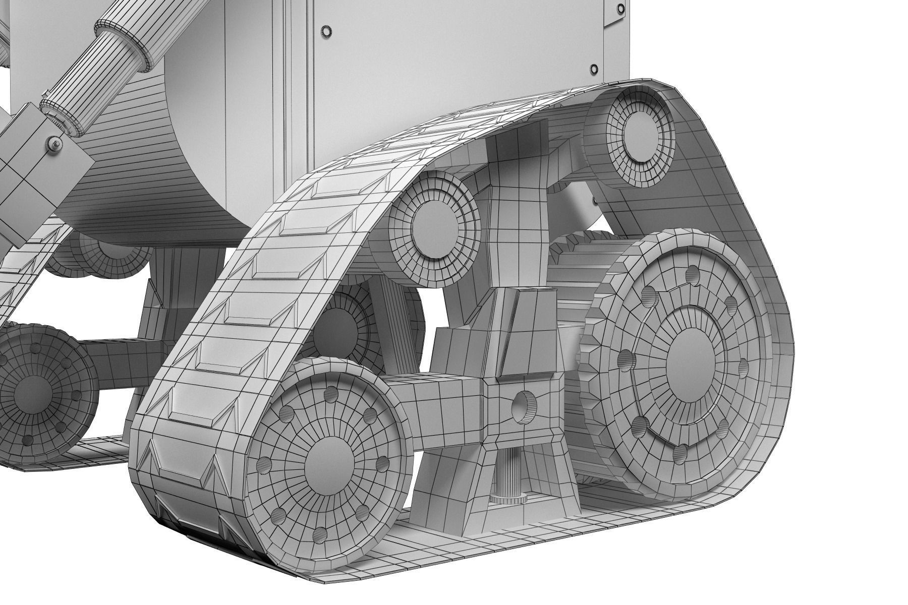 Robot Wall-e - old and new version 3D model_21