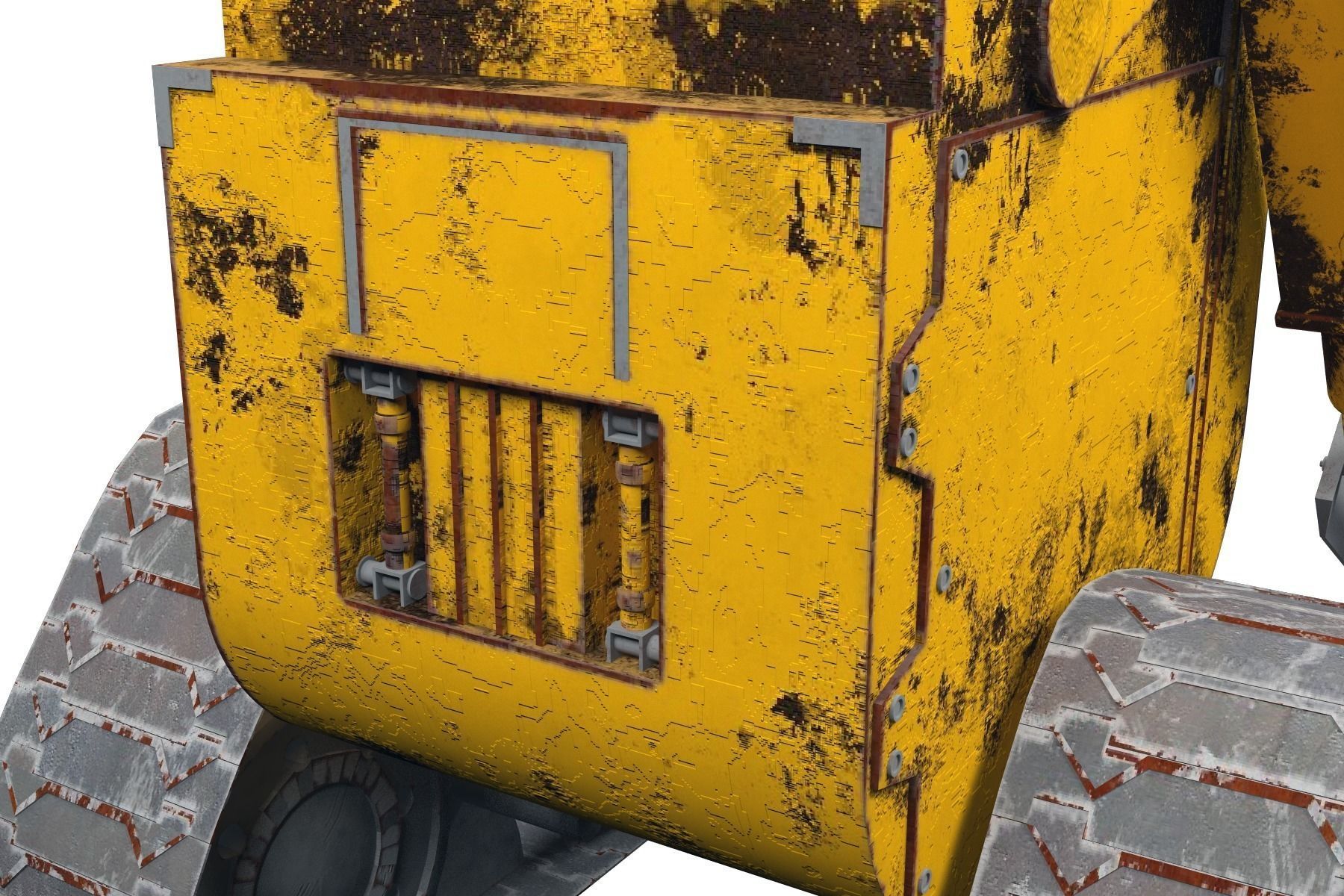 Robot Wall-e - old and new version 3D model_6