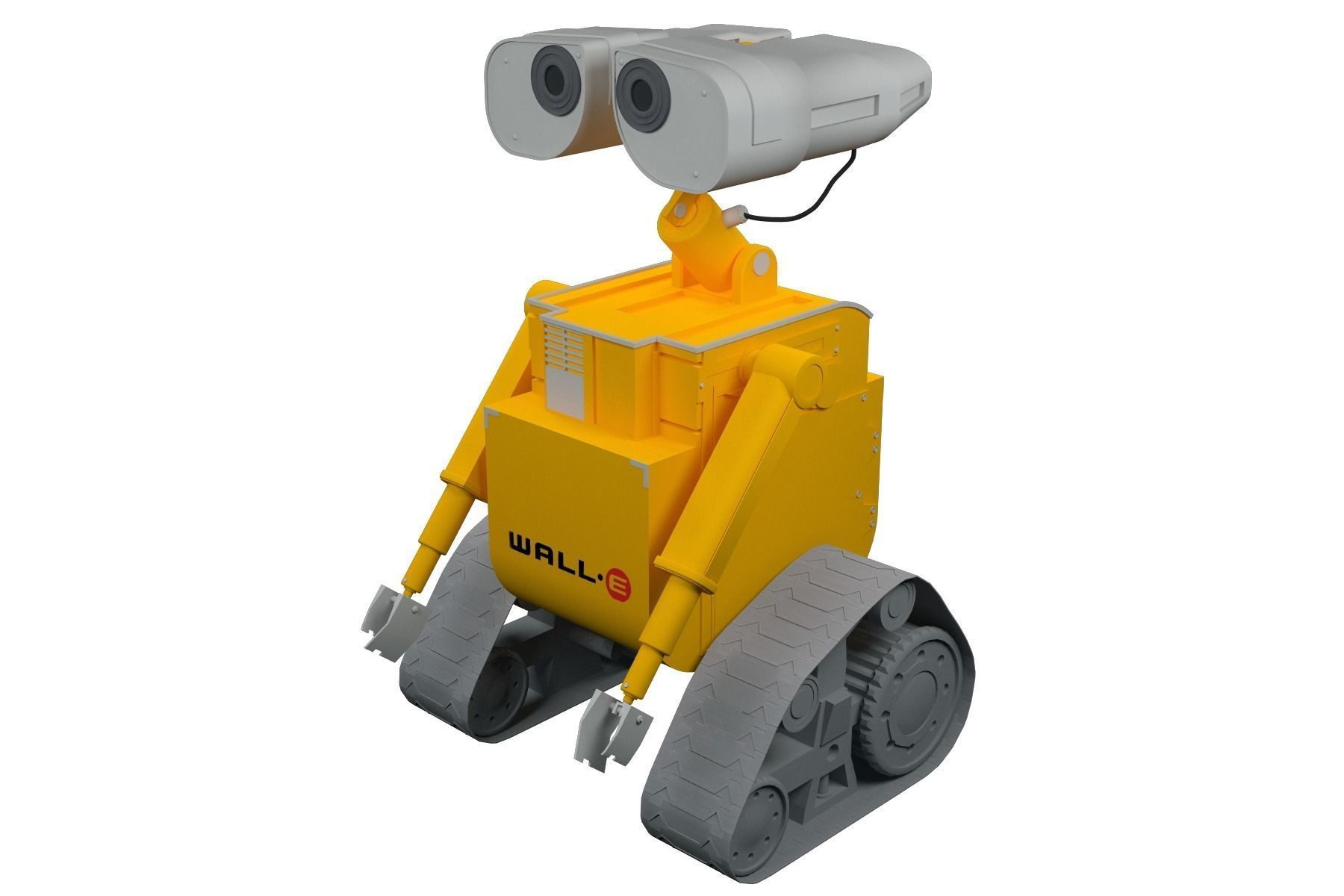 Robot Wall-e - old and new version 3D model_9