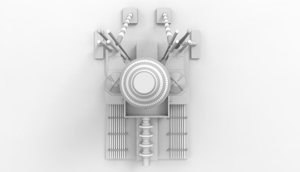 Rocket xs1 projectile 3D model_5