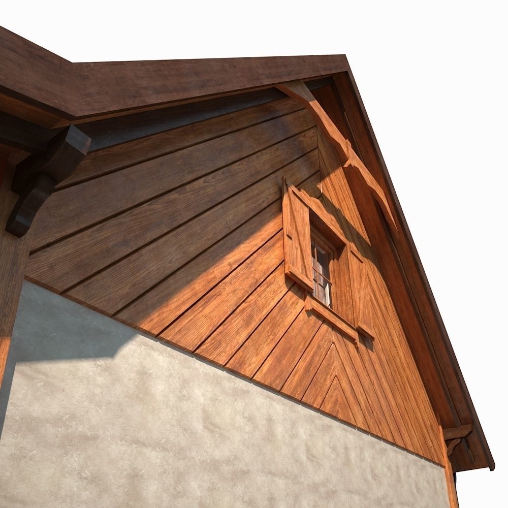 Summer House 3D model_7