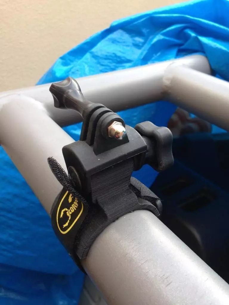 Gopro mount for AXR 400 Buggy Free 3D print model