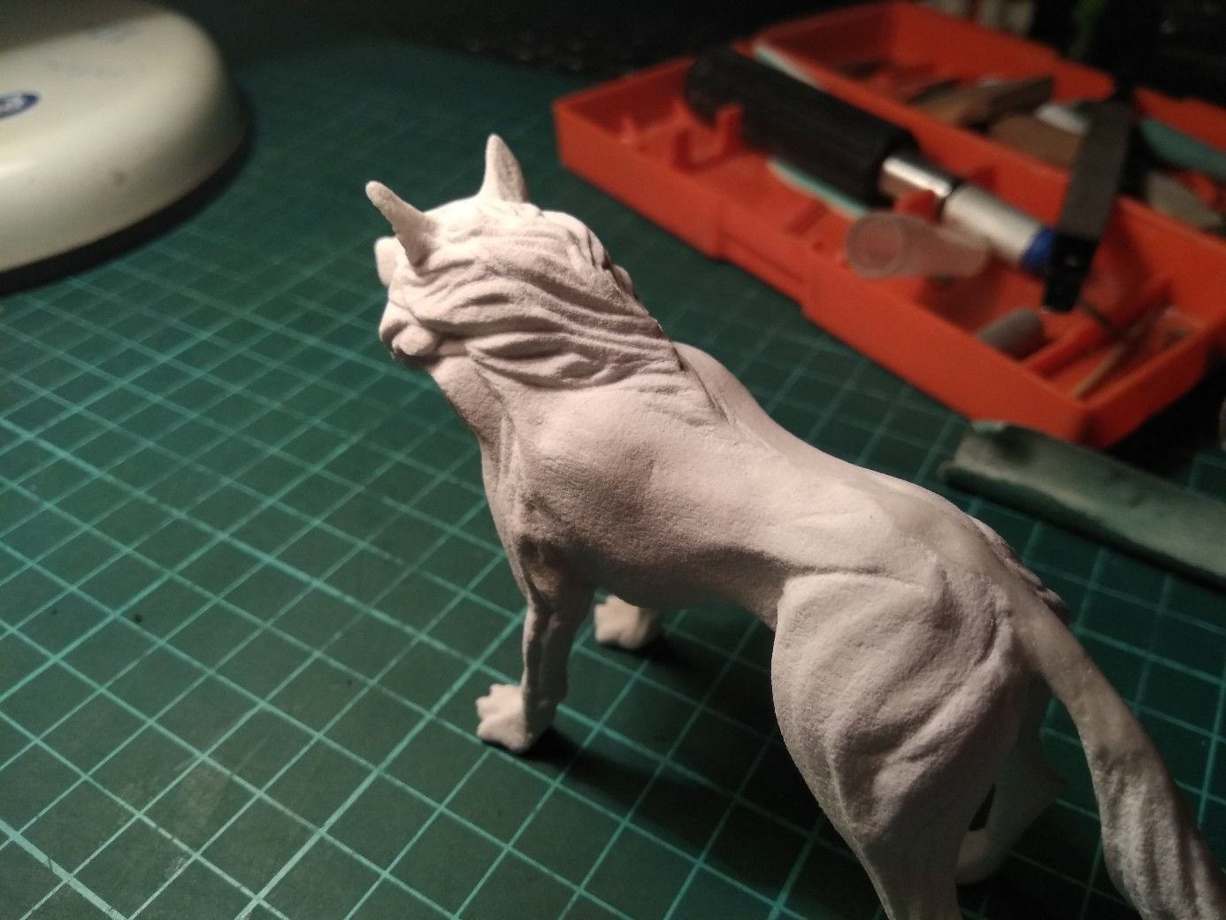 Wolf shaman 3D print model_18