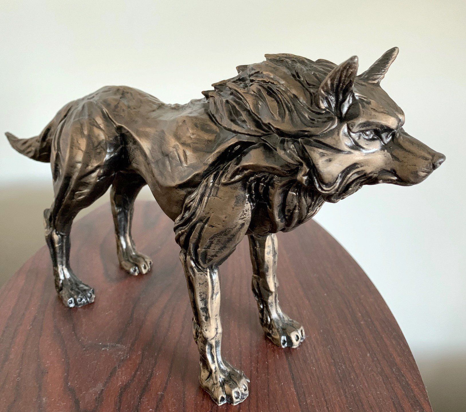 Wolf shaman 3D print model_1