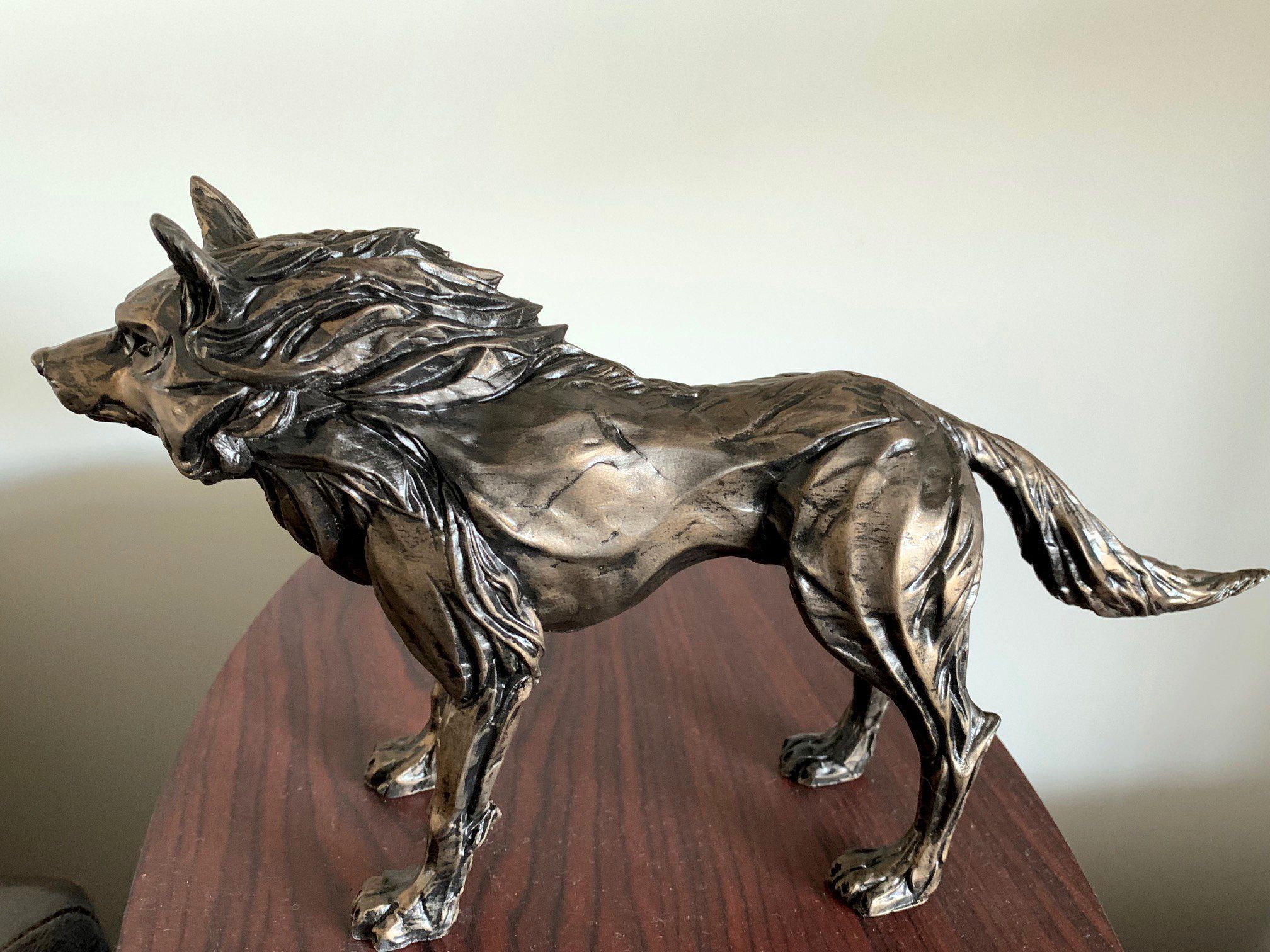 Wolf shaman 3D print model_2