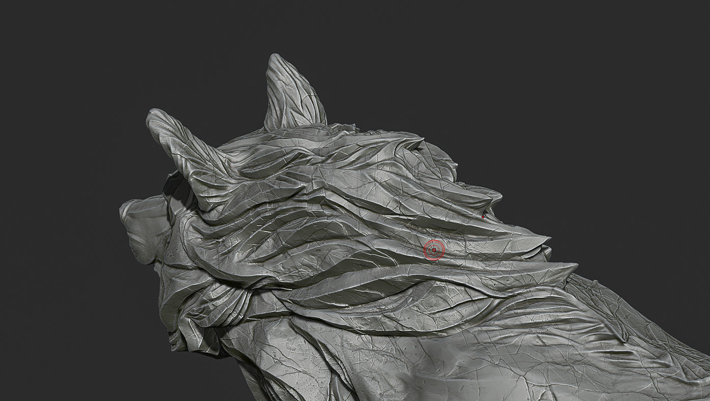 Wolf shaman 3D print model_10