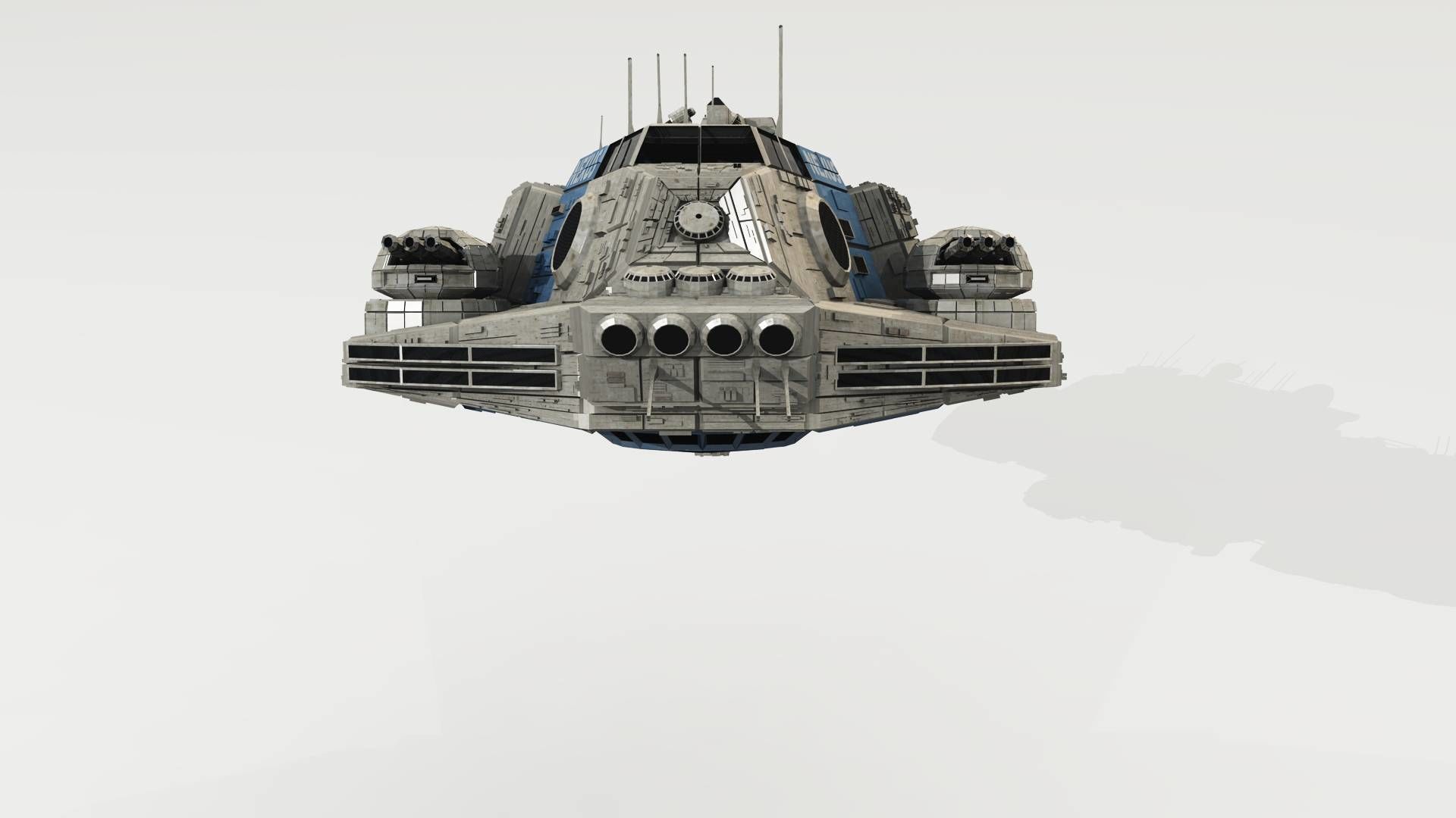 CDF Assault Frigate - Nexus 3D model_4